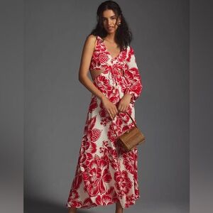 FARM Rio One Shoulder Cut out Dress Size Medium